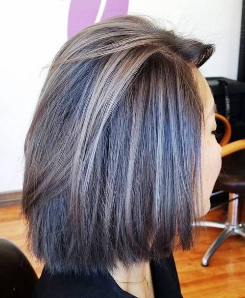 20 idea to have a distinctive fragment and white for hair