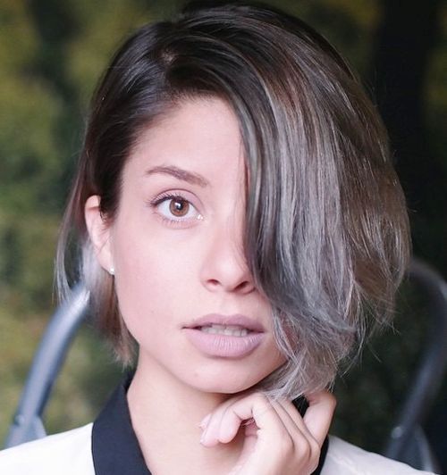 20 idea to have a distinctive fragment and white for hair