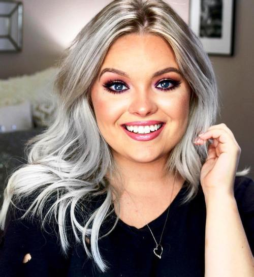 20 idea to have a distinctive fragment and white for hair