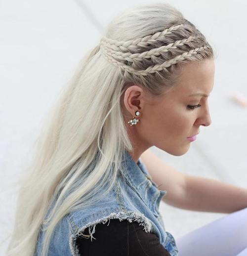 20 ways to show shrapnel and white hair for the spring 20 ways to show shrapnel and white hair for the spring