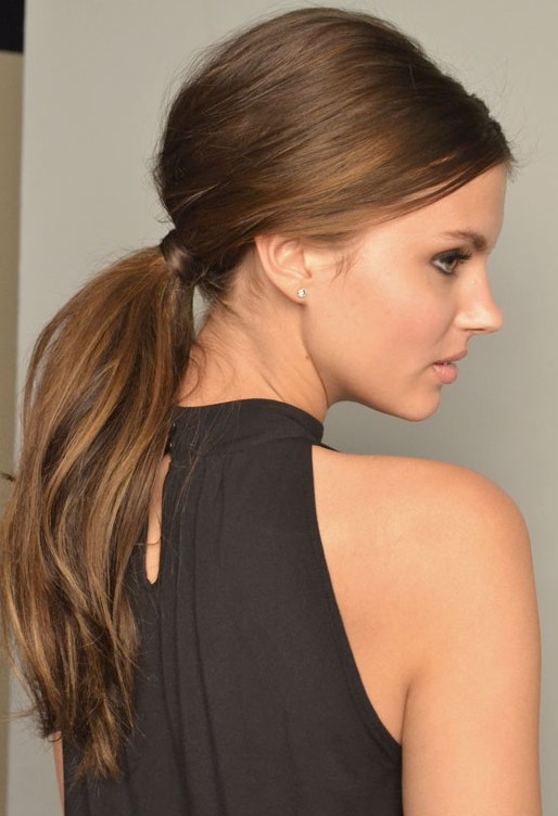 Gentle hairstyles for girls