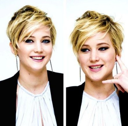 2014 Pixie Haircuts: Short chaotic blonde hairstyle
