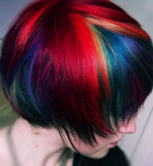 2014 Hair cutting scene for girls