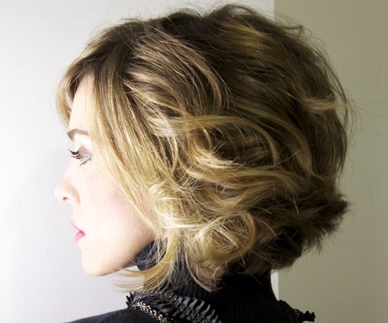 2014 short hair styles for wavy hair