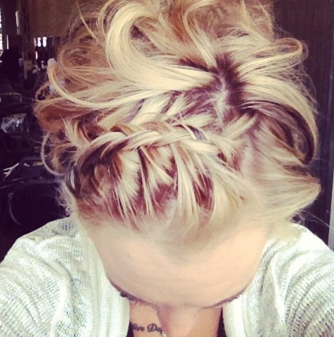 2014 hairstyles for Braid Bangs