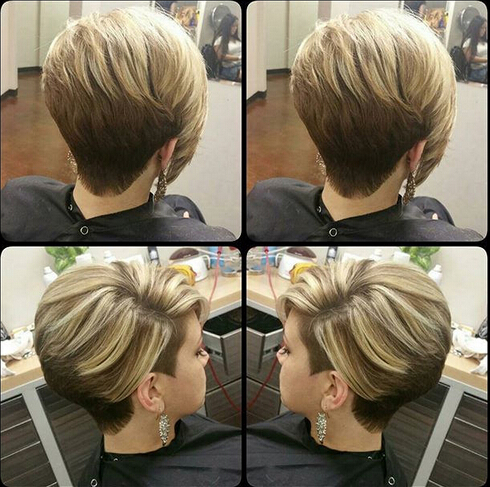 2015-2016 trendy short hairstyles designs for women
