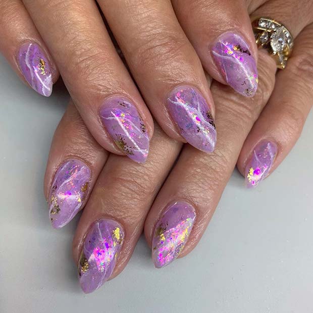 21 Pretty Purple Nail Designs and Ideas