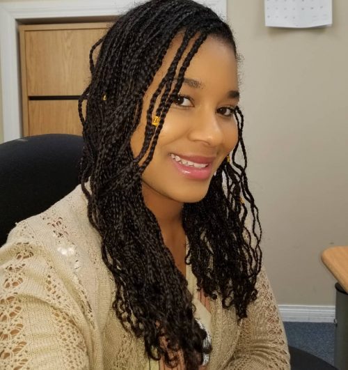 Versatile wavy micro braids