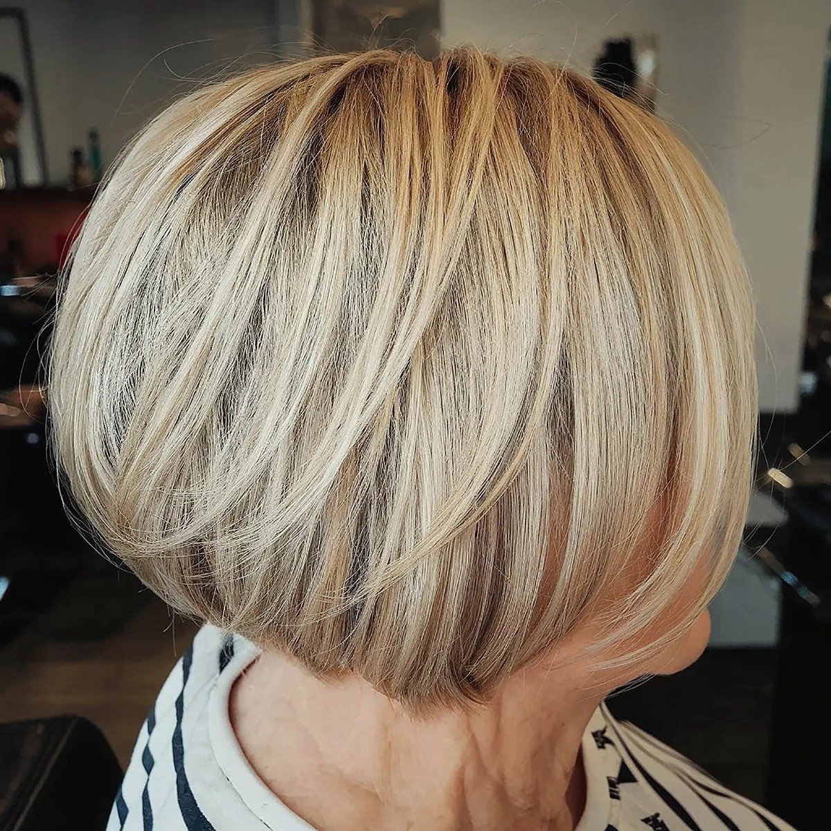 Short Stacked Bob