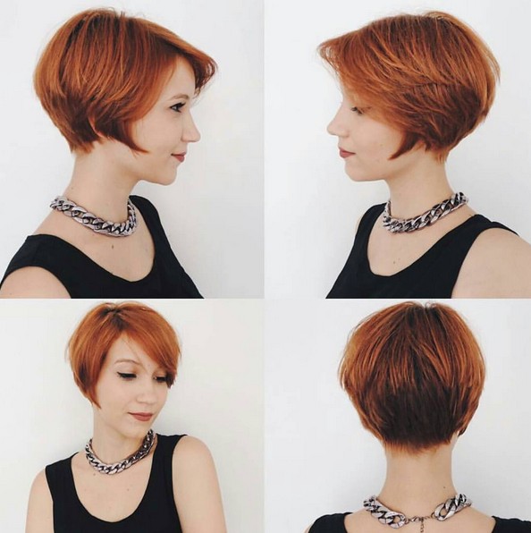 Short haircuts - nice hairstyles with explosions