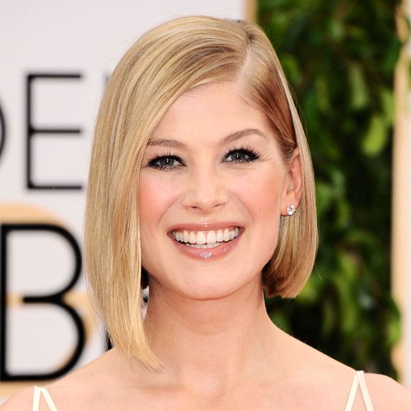 Unlikely asymmetric Bob - Bob for delicate hair