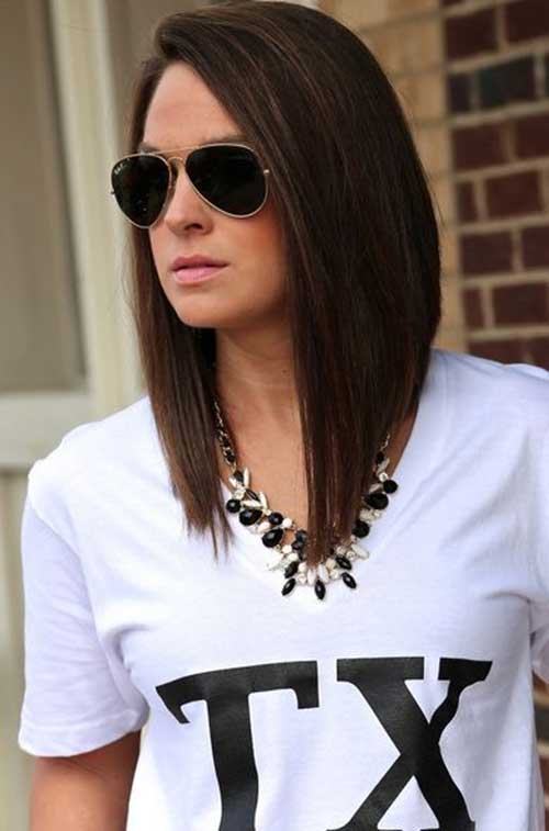 A -Line Bob - Long Bob Lob Hairstyle