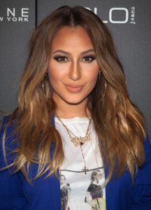 Adrienne Bailon Brown Long Hairstyles