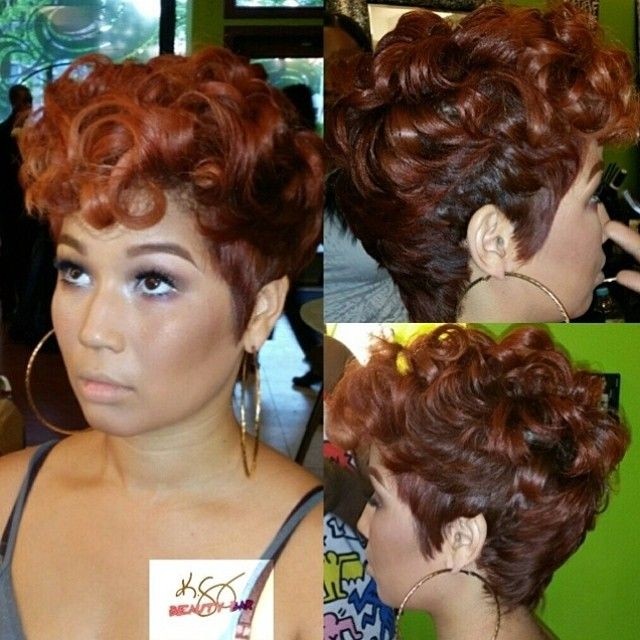 American -African hairstyles: a wonderful short haircut