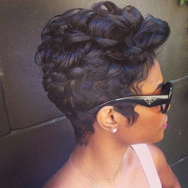 American hairstyles of African origin: short curls