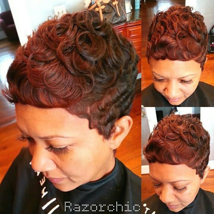 Short hairstyles for American women of African origin
