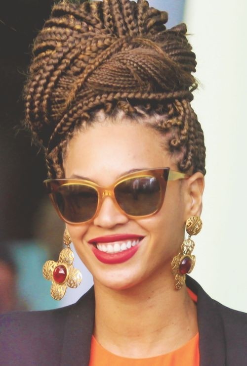 African hair braid: square braids