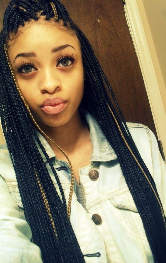 African hair braid: small braids for youth