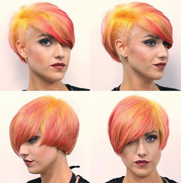 Amazing hair and bombing