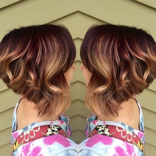 Curl hair cutting