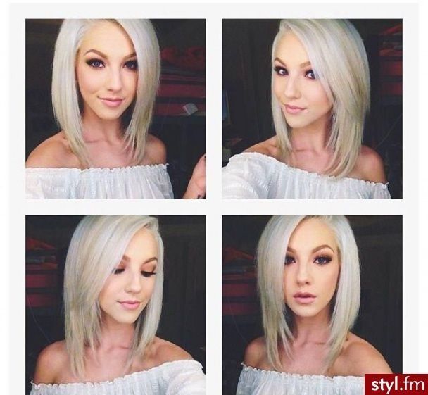 Haircut Long Bob Haircut - medium straight hair