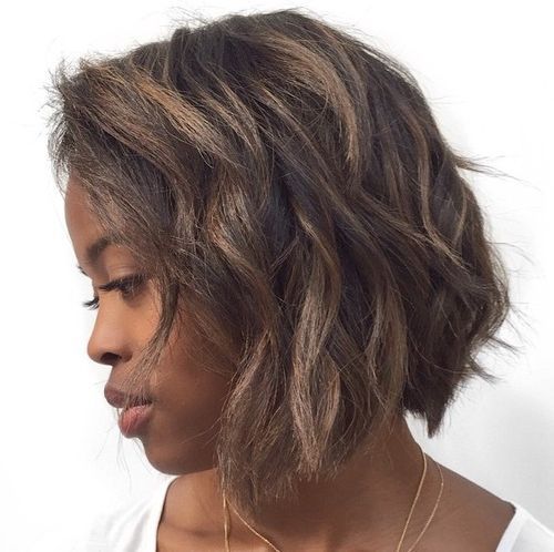 Brown ash hairstyle
