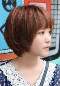 Asian Hairstyles for Girls: Short Straight Hair