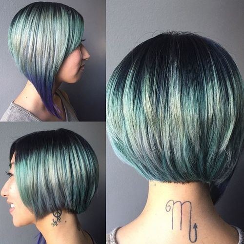 The asymmetric short bob