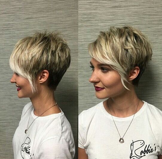 Asymmetrical, Short Pixie Hairstyle