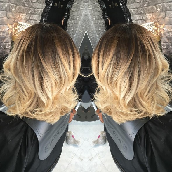 Balayage haircuts