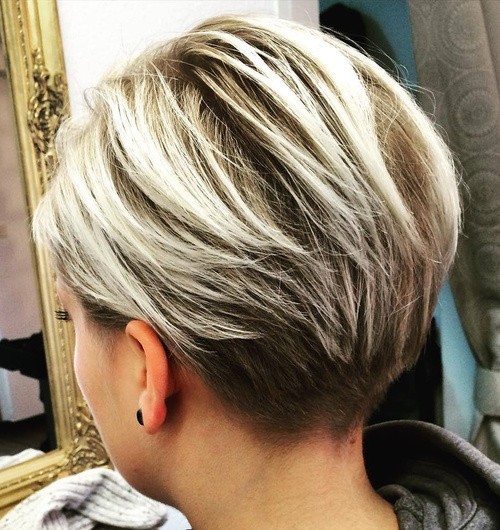 Balayage Pixie Hairstyles - Short Haircut for Thick Hair