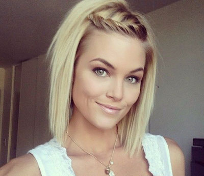Bangs braid