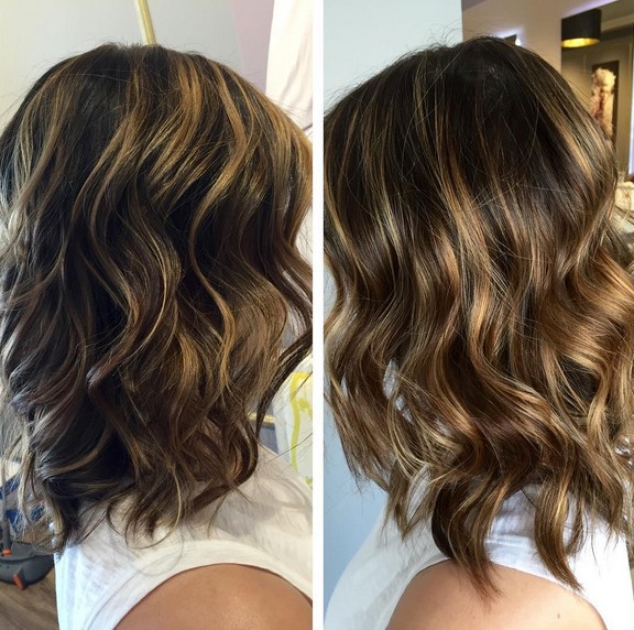 The color of hair beauty for Merdium is eloquence of hair - hairstyles for women
