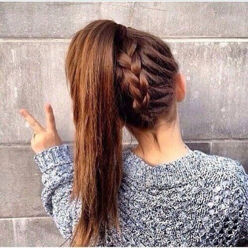 Beautiful school hairstyles - adorable fall, summer hairstyle