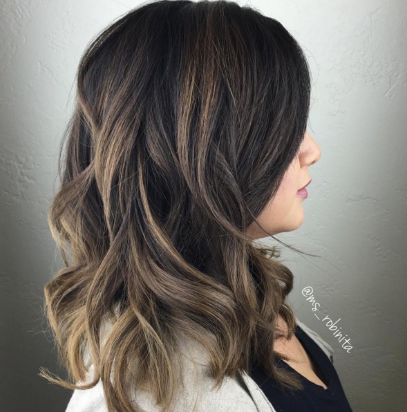 Beautiful caramel accents