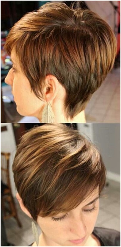 Best short haircut: side view
