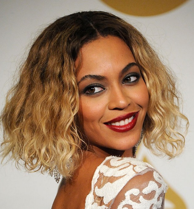 Beyonce Short Omper Corley Pop cut