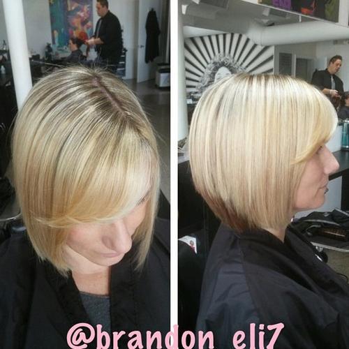 Blonde Bob with modern explosions