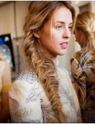 Ashkar, chaotic fish braids, long hair trends