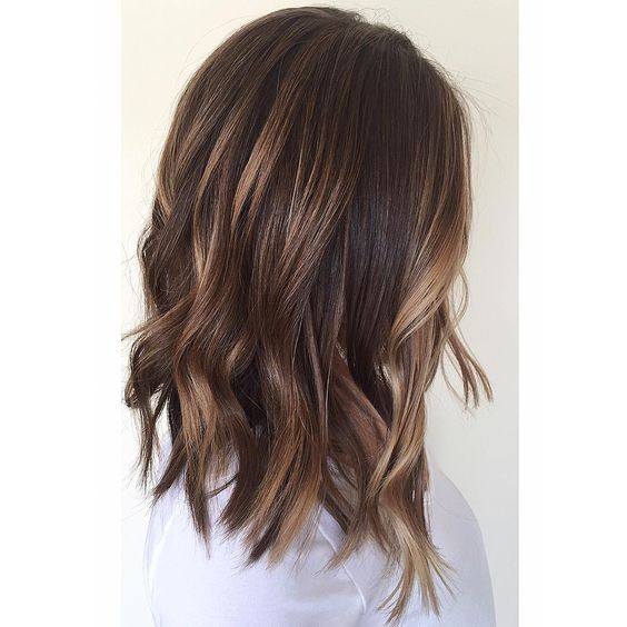Caramel Chocolate Balayage Hair Styles 2017