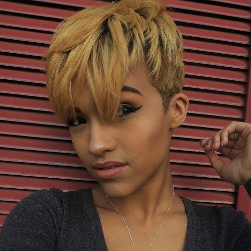 Blonde Pixie