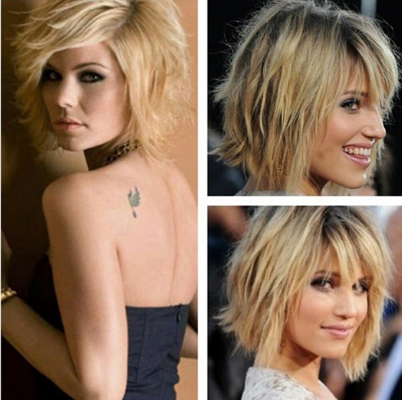 Blond hairstyles designs