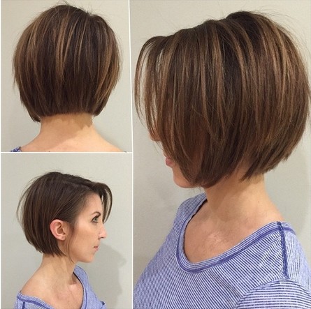 Bob Planst shave for straight short hair