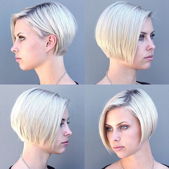 Bob Bob Pop with blond hair