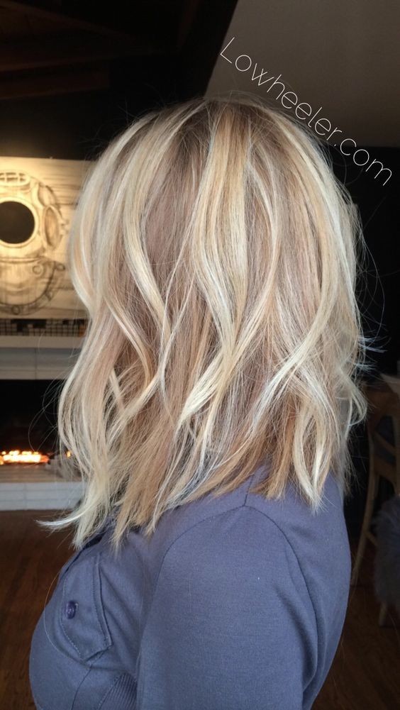 Medium length hairstyles for soft hair - bassay, haircuts of layers