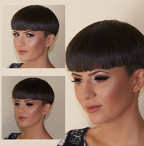 Strong, short hair styles