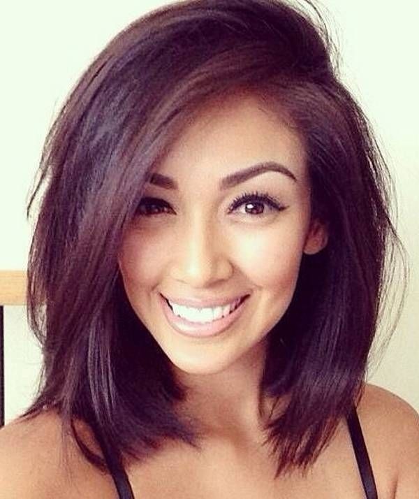 Bob hairstyle with shoulder length