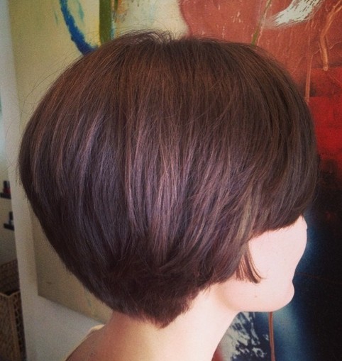 Bob Haircut Back View - Short hair styles =
