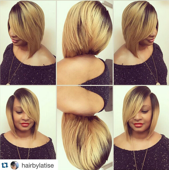 Pop hairstyles with explosions - Bob 2016 shave
