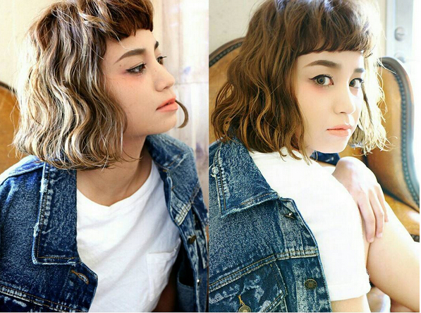Pop hairstyles with explosions - short Bob hairstyles 2016